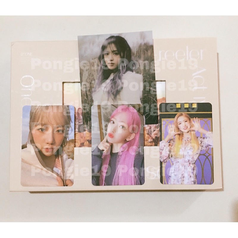 IZ*ONE ONE - REELER Scene #1 PHOTOCARD WTT / TRADE YUJIN / YURI / SAKURA / HITOMI / CHAEWON / EUNBI