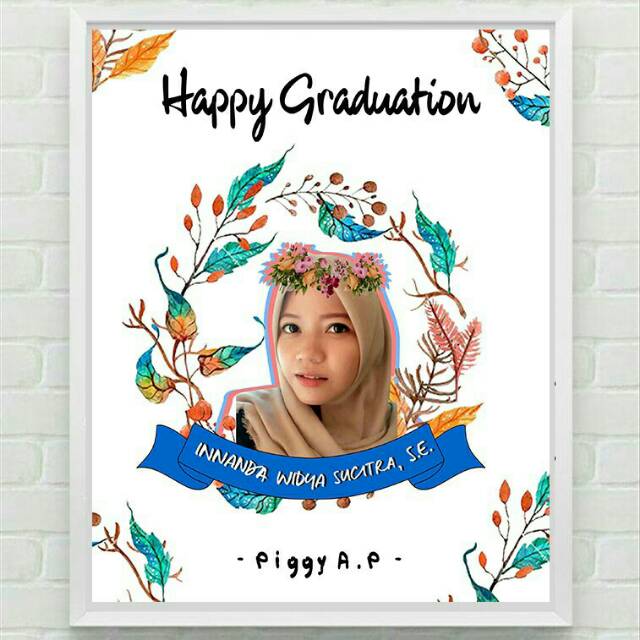 ILUSTRASI WAJAH / KADO WISUDA / KADO UNIK