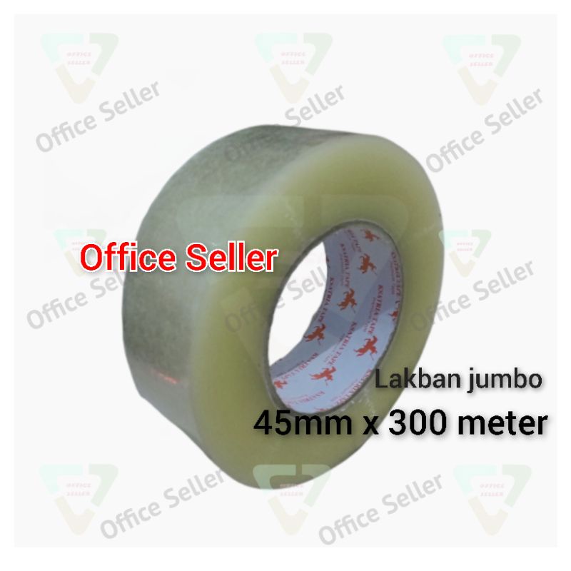 Lakban Bening 45 mm x 300 meter | Lakban Jumbo 2 inch