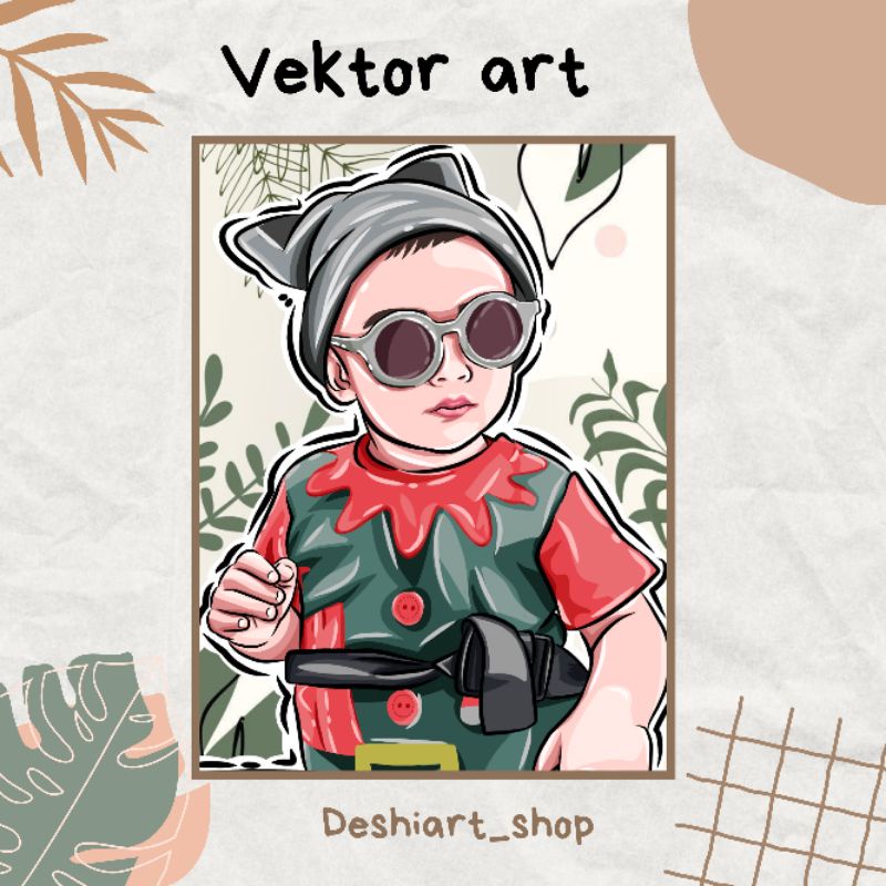 

[SOFT FILE] Jasa Edit Foto | Vektor Wajah | ilustrasi Wajah