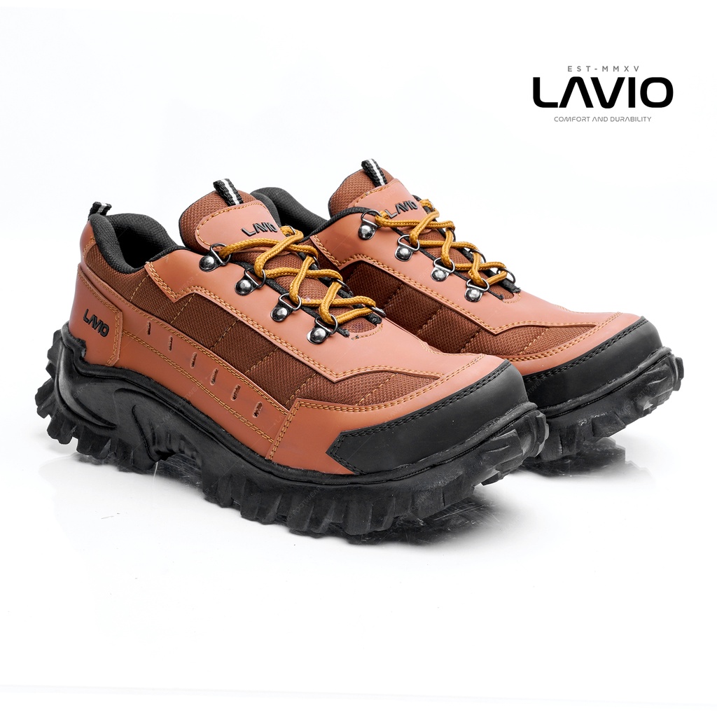 Sepatu Safety Boots Pria Dewasa Kekinian Lavio Coven Multiwarna