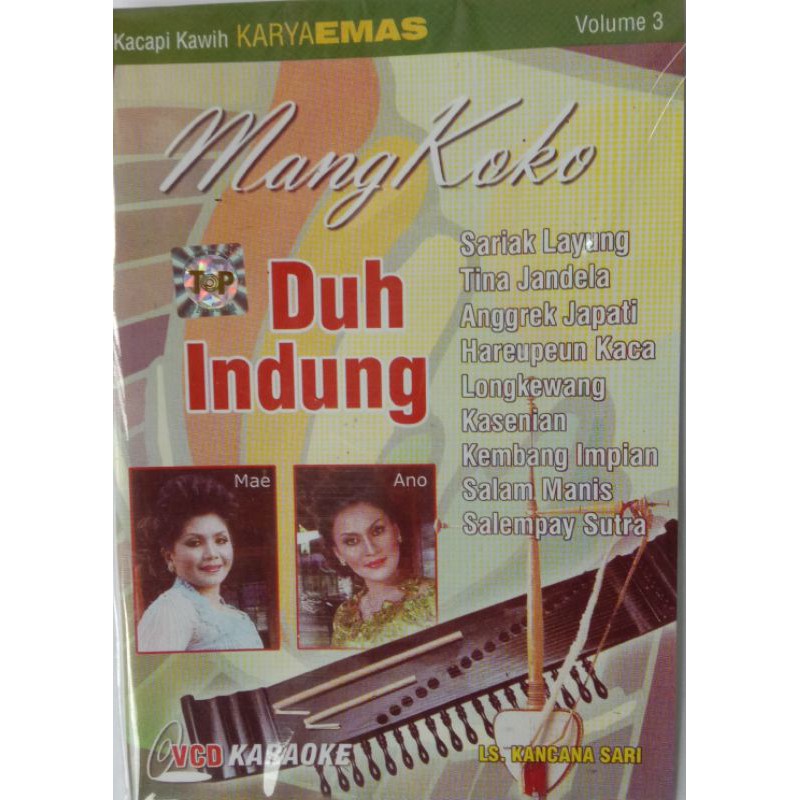 VCD Original Karaoke Duh Indung mang Koko Vol 3