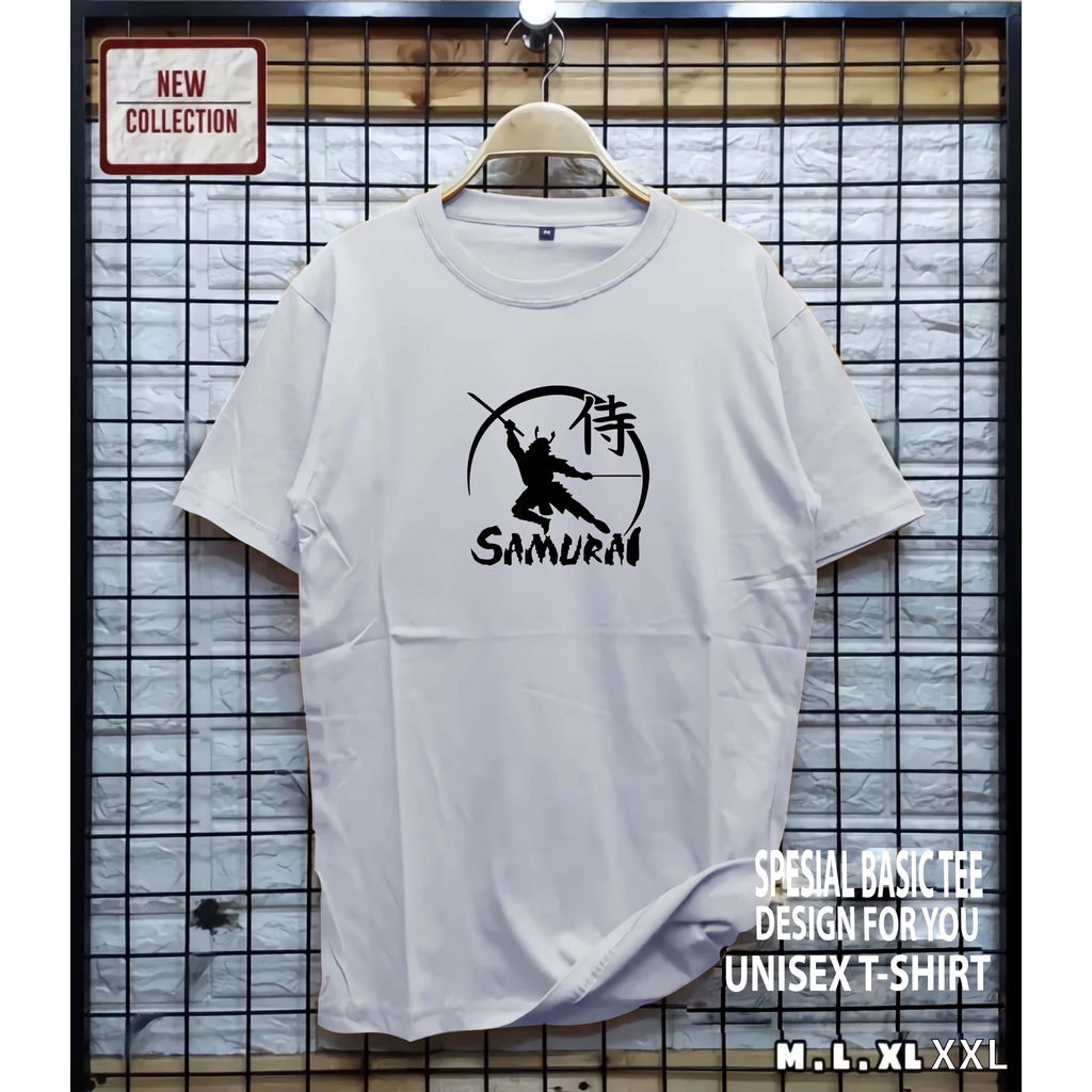 AS / kaos distro motif samurai x / baju pria / kaos pria / baju wanita / kaos wanita / pakaian murah / pakaian pria / atasan / polos