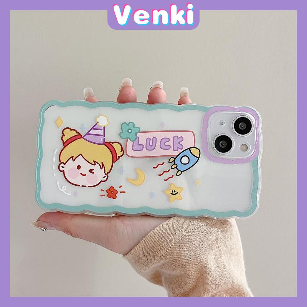 iPhone Case Silicone Soft Case Clear Case Airbag Shockproof Camera Cover Protection Cartoon Cute Compatible For iPhone 11 iPhone 13 Pro Max iPhone 12 Pro Max iPhone 7Plus iPhone xr