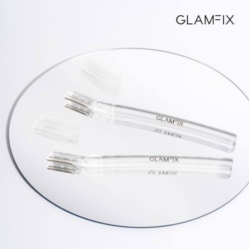 GLAMFIX Eyebrow Trimmer Razor | Pencukur Alis | Isi 2