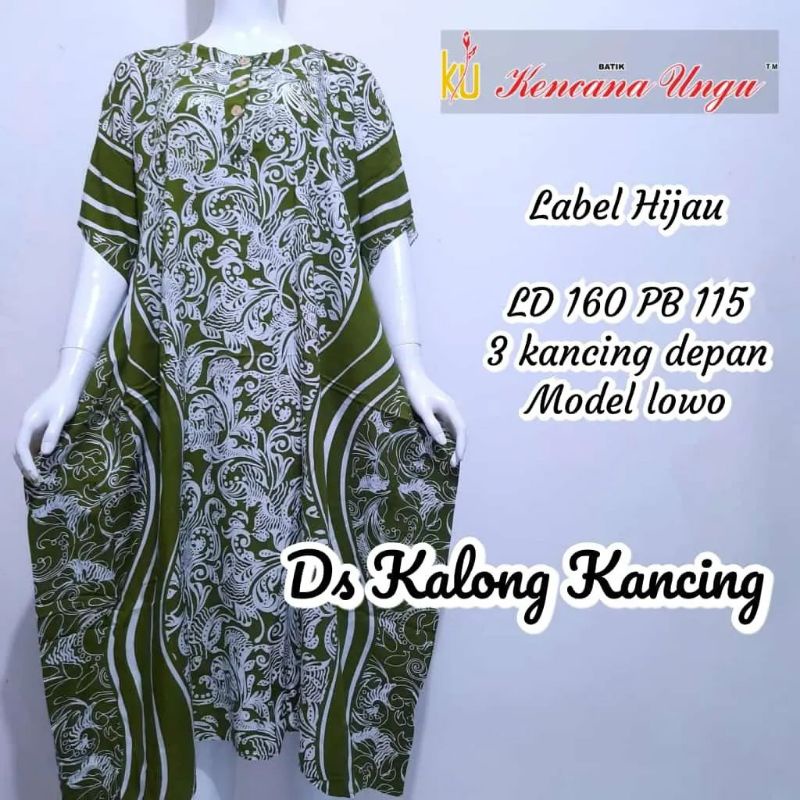 DASTER KALONG/LOWO JUMBO KENCANA UNGU ASLI LABEL HIJAU