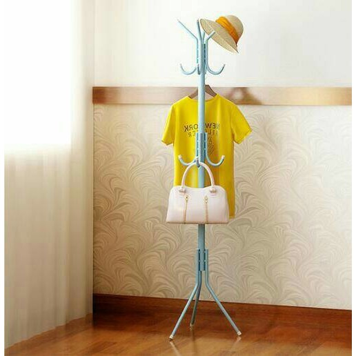 Multifunction Stand Hanger / Gantungan baju atau tas / Tiang gantungan baju topi