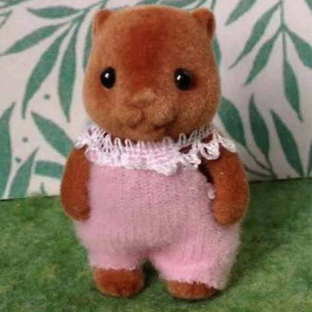 Sylvanian Families Rare - Beaver Baby Girl