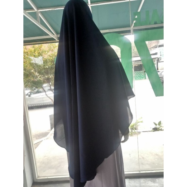 Anizah Khimar navy