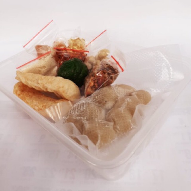 

Baso Aci Komplit Kemasan Box Home Made