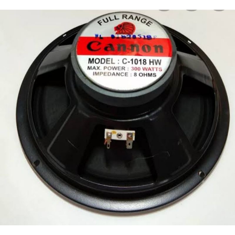 Speaker full range CANON/PROTON 10 inch C1018HW  300watt
