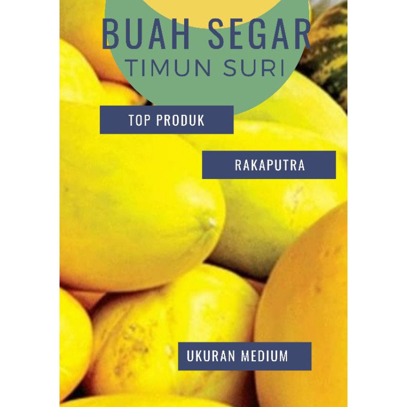 

BUAH SEGAR SAYUR MURAH TIMUN SURI KWALITAS SUPER BERAT 1 KILO