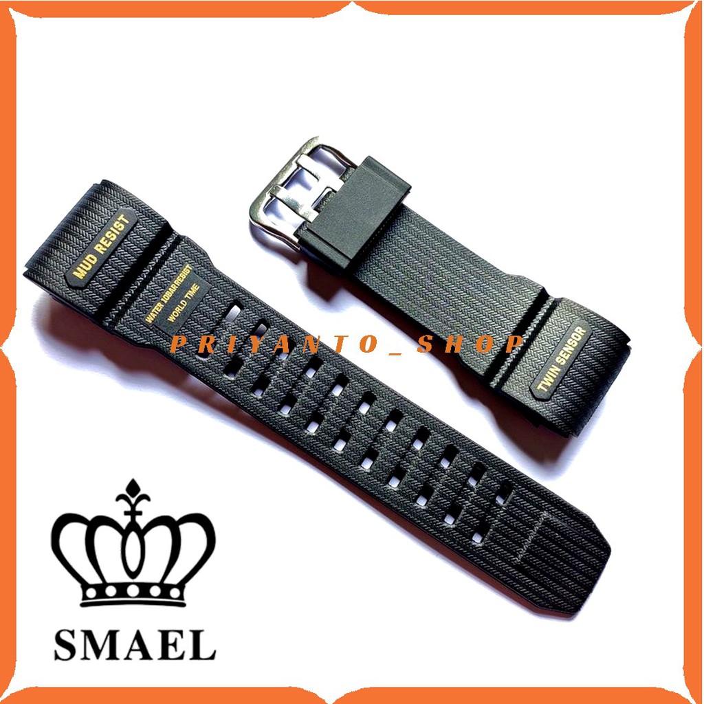 Tali Jam Tangan Smael 8010 SMAEL 8010 Original Oem Rubber Strap