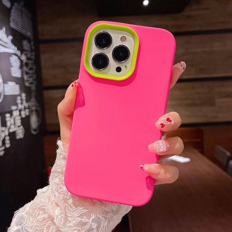 Case Bahan Silikon Shockproof Warna Permen Untuk Iphone 11 12 13 Pro Max 11 Iphone12 Iphone13