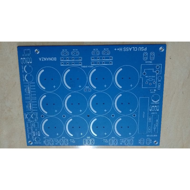 Pcb psu class H 12 elco