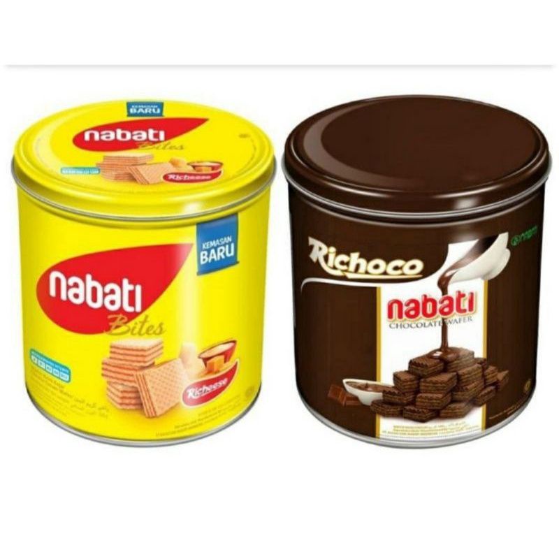 

Promo Nabati Kaleng Wafer Keju Bites & Nabati Coklat Richoco