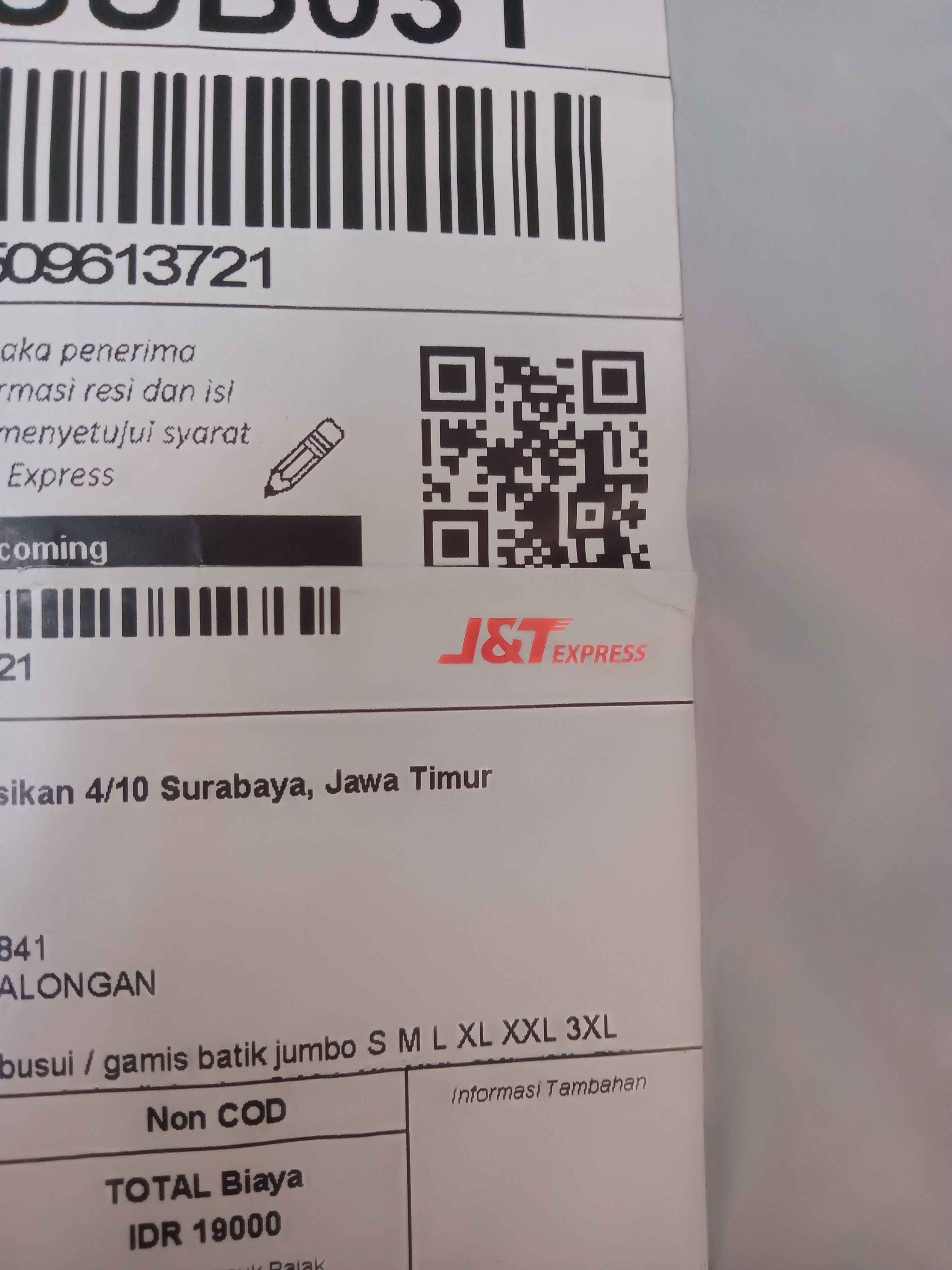 Gamis Batik Modern S M L Xl Xxl 3xl 4xl 5xl 6xl 7xl