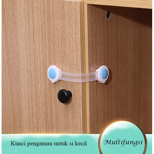 Safety Lock, Laci Anak, Pintu Lemari Es Kunci Pengaman Bayi Pintu Lemari Laci Kulkas Pengait Baby