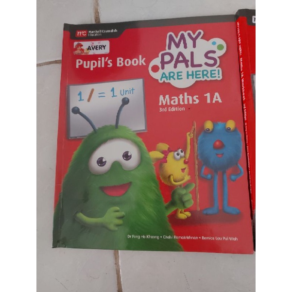My Pals Math pupil's book and workbook 1A
