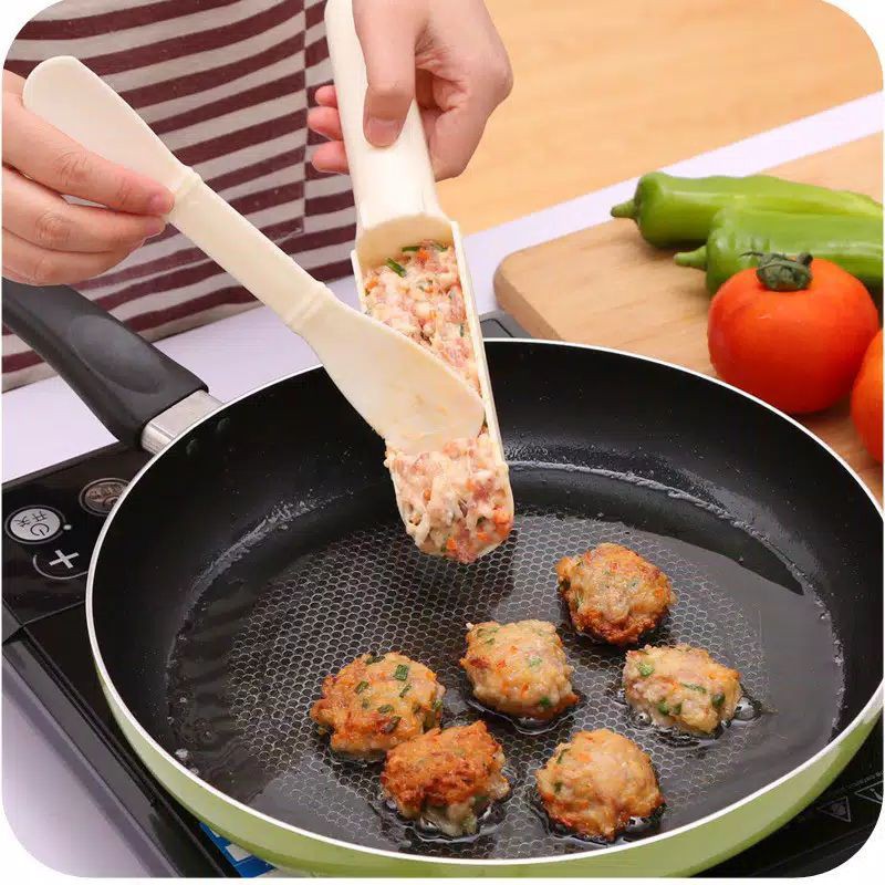 Pembuat bakso pentol meat ball maker + sendok