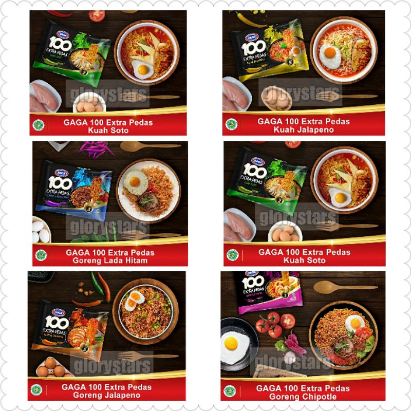 

MIE INSTAN GAGA 100 ALL VARIANT 85 gram