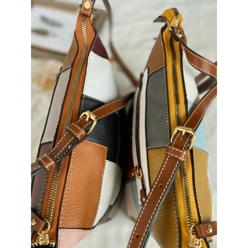 Tas selempang wanita asli kulit (perca)