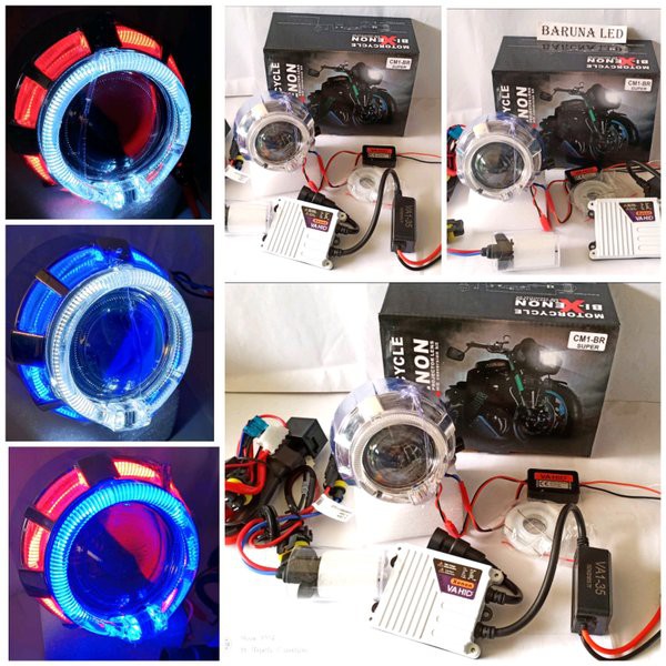 Hot Sale Projector Projie HID Untuk Motor Mini Super