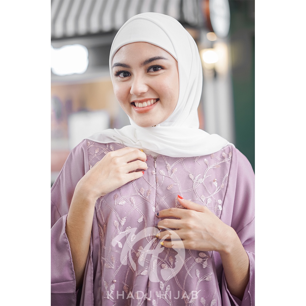 Khadj Hijab - Dress Gamis Muslim Mix Brukat Deanova-4