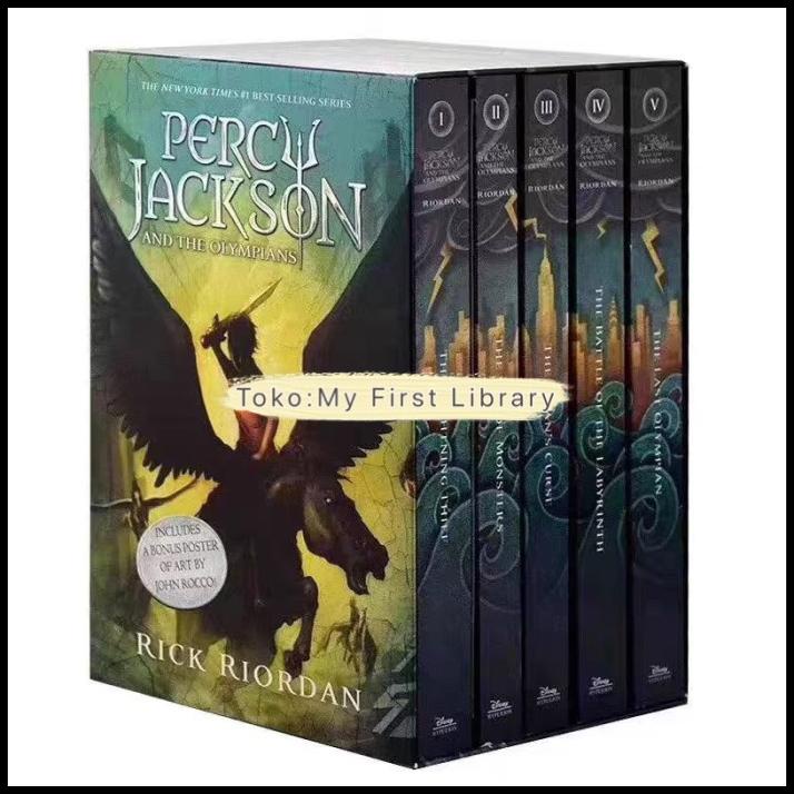 Starlight | 5 Books Percy Jackson And The Olympians Box Set English Story