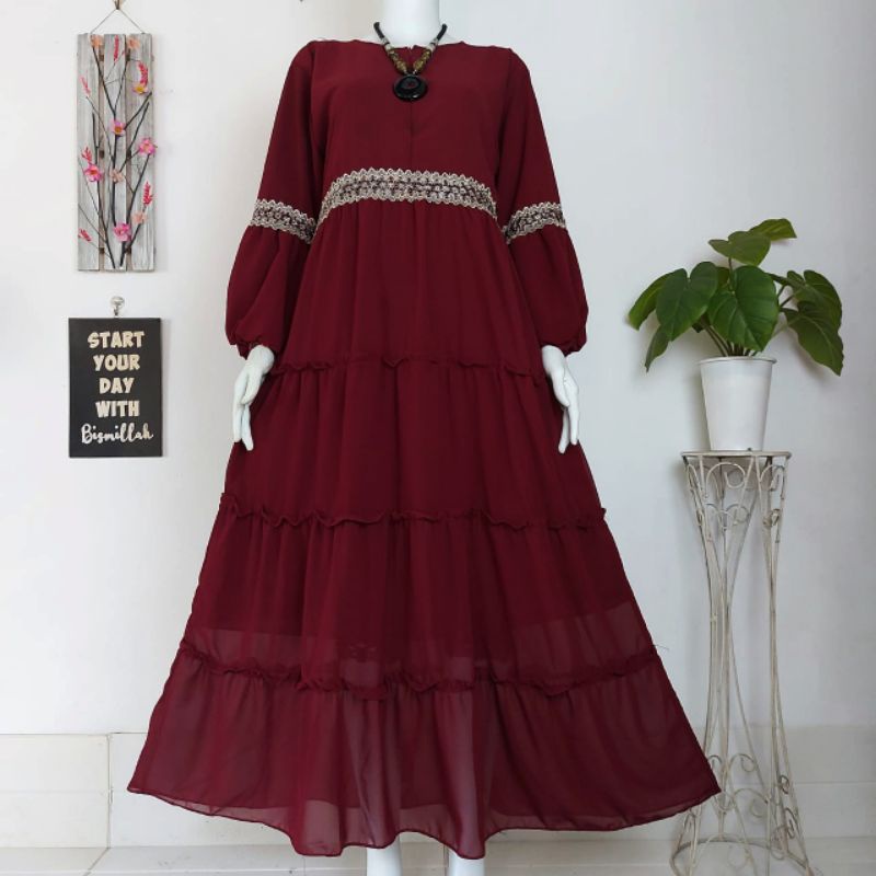 GAMIS CERUTY BABYDOLL RENDA TERBARU OOTD WANITA KEKINIAN