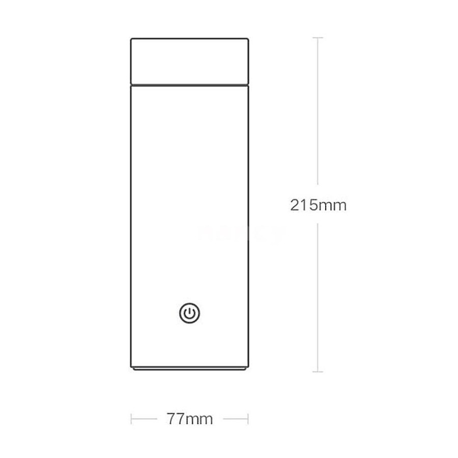 Mijia Electric Heating Cup Portable Travel Thermos Botol 350ml MJDRB01PL