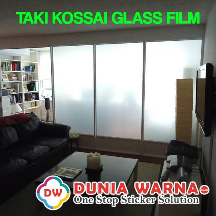 Dekorasi Sandblast Stiker Kaca Es Buram Taki Kossai Dekorasi Sandblast Stiker Kaca Es Buram Taki Kossai