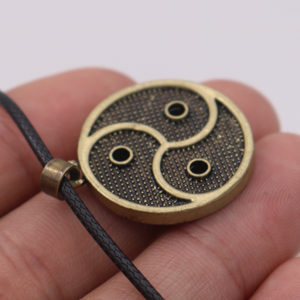 Kalung Liontin Yin Yang Tai Chi Taoism Untuk Pria Dan Wanita