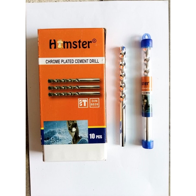 MATA BOR BETON 12 MM MERK HAMSTER - MODEL KUNCI