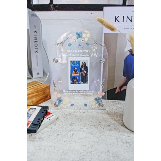 Arch Acrylic Frame / Hadiah Wisuda / Hadiah Anniversary / Kado Wisuda / Kado Anniversary / Bingkai B