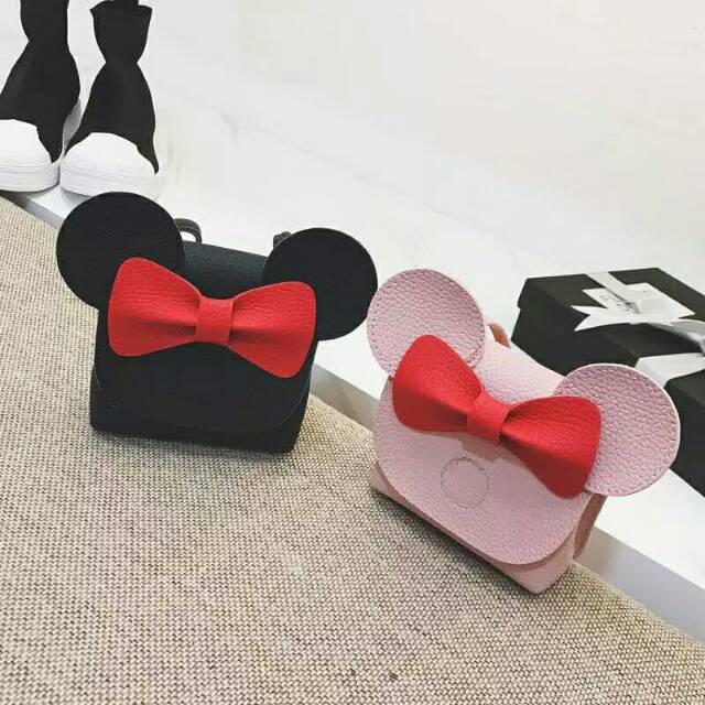 Tas selempang minnie mouse / tas minnie mouse model korea