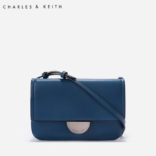 TAS SELEMPANG WANITA CHARLES & KEITH CLUTCH CNK-6050 BLUE ORIGINAL IMPORT BATAM TERMURAH