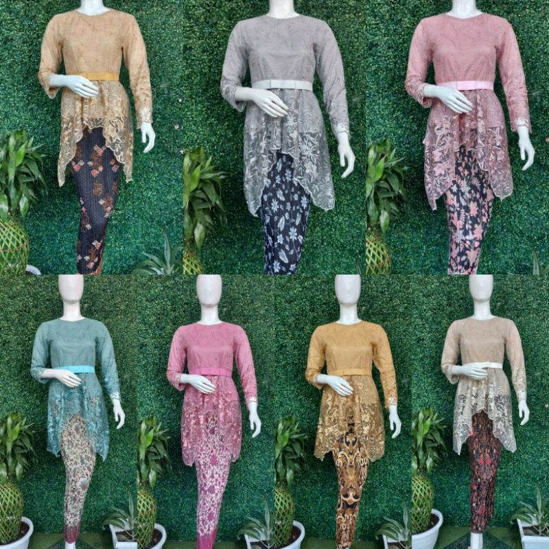 SETELAN TUNIK //KEBAYA WISUDA //KEBAYA SERAGAMAN