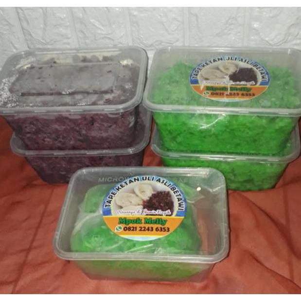 

[KODE PRODUK ZRGMR3578] Tape ketan hijau 900gr (tanpa uli) Ready