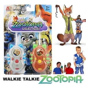 Mainan Anak - Walkie Talkie Zootopia Hate Peter Rabit