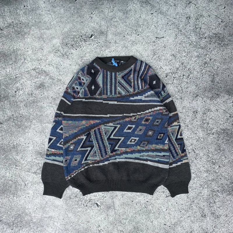 Emilio Nandini Italian Knitwear❗️THRIFT❗️Sweater Rajut Vintage Cardigan Premium Crop Oversize Second