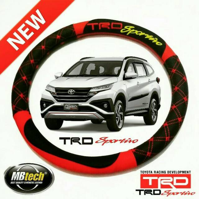 Cover stir sarung stir Mbtech Trd Sportivo Mobil Toyota Rush