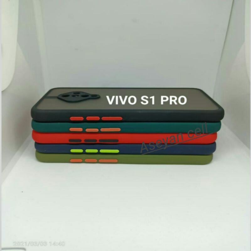 case Dove my voice +ring kamera Vivo s1pro silikon Vivo s1pro