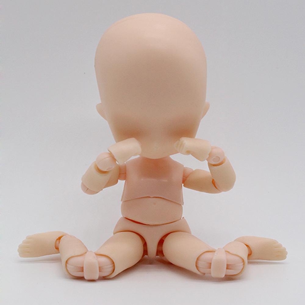 Lanfy Nude Baby Doll Untuk Artis DIY Figure Mainan1Per12 Bersama Tubuh Bergerak Boneka Mainan