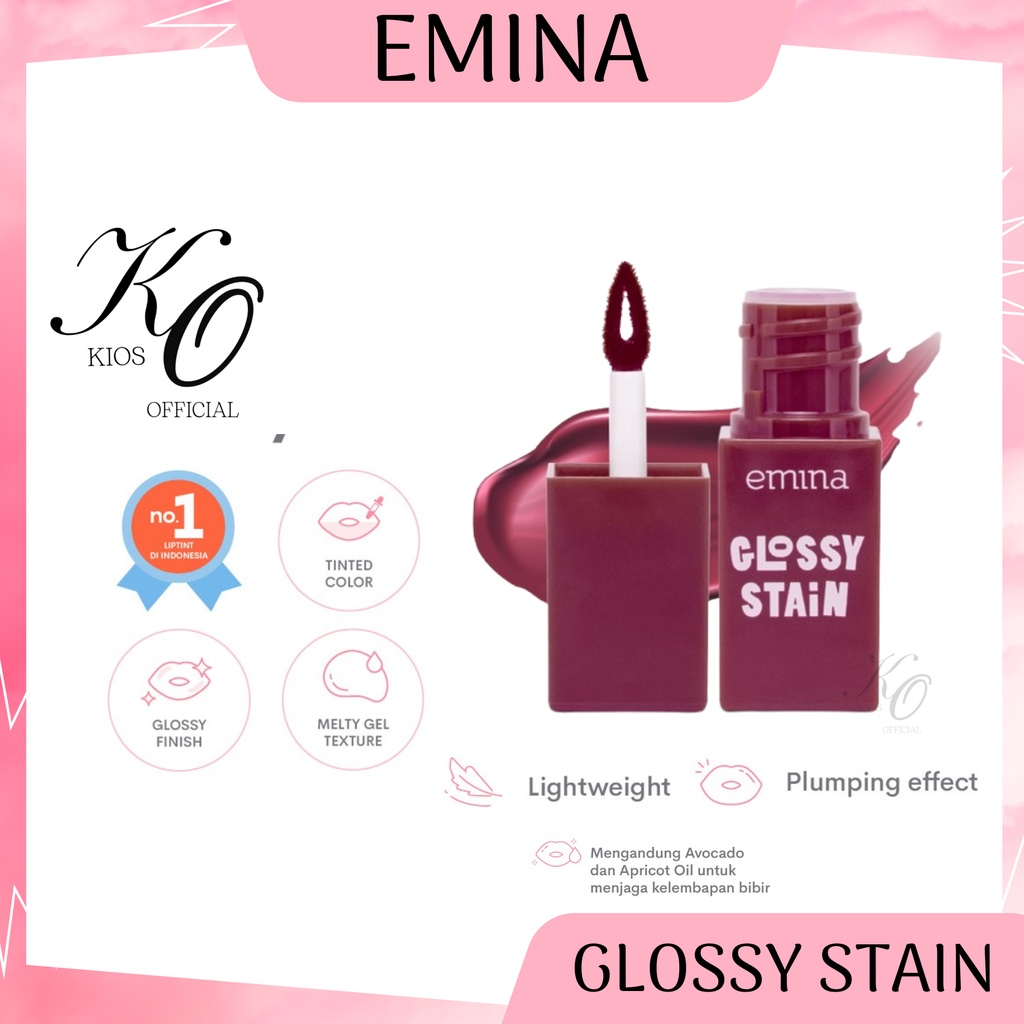 Emina Glossy Stain | Lip Tint