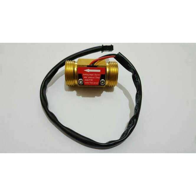 liquid water flow sensor kuningan 3/4 inch 3/4&quot; lenght 50mm