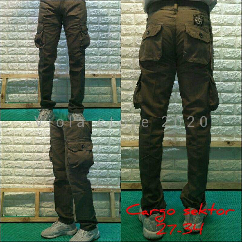 CELANA CARGO COWOK/celana borju cowok