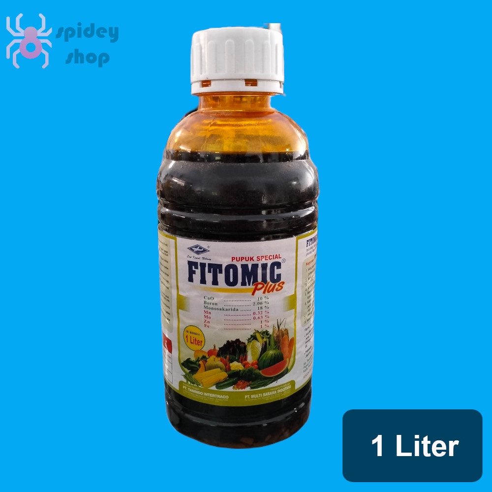 Fitomic Plus 1 Liter Pupuk Mikro Suplemen Sel Tanaman