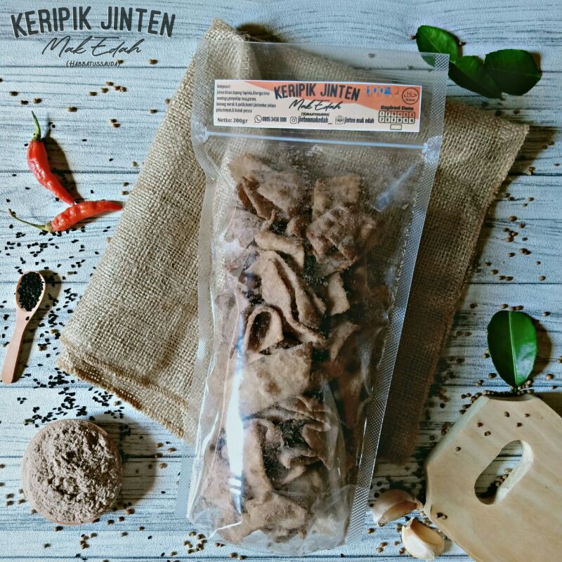 

KERIPIK JINTEN MAK EDAH COKLAT