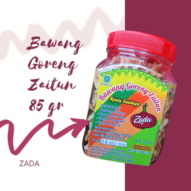 

Bawang Goreng Zaitun, zada.mdn